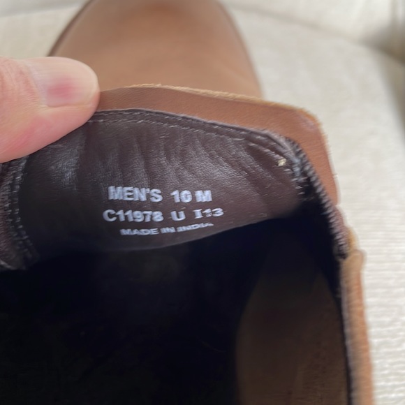 Cole Haan Men's Tan Leather Loafers 10 - Picture 6 of 7